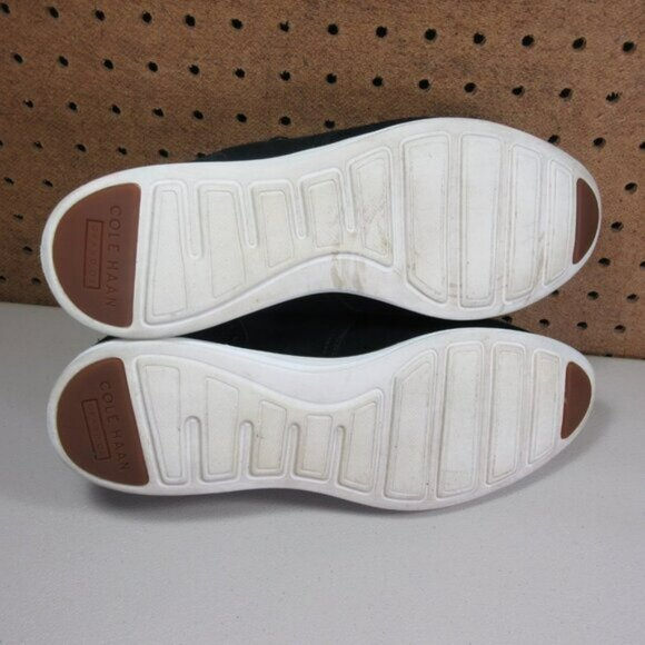 Cole Haan womens black suede sherpa lined chukka boots 8.5 C w04129 - Picture 8 of 8